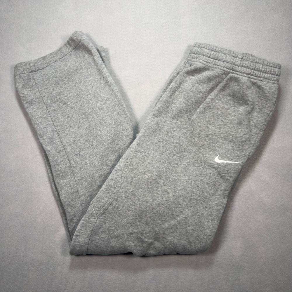 Nike Club Fleece Sweatpants Men M Medium (34" X 30 1/4") Stretch Pocket Blue Tag
